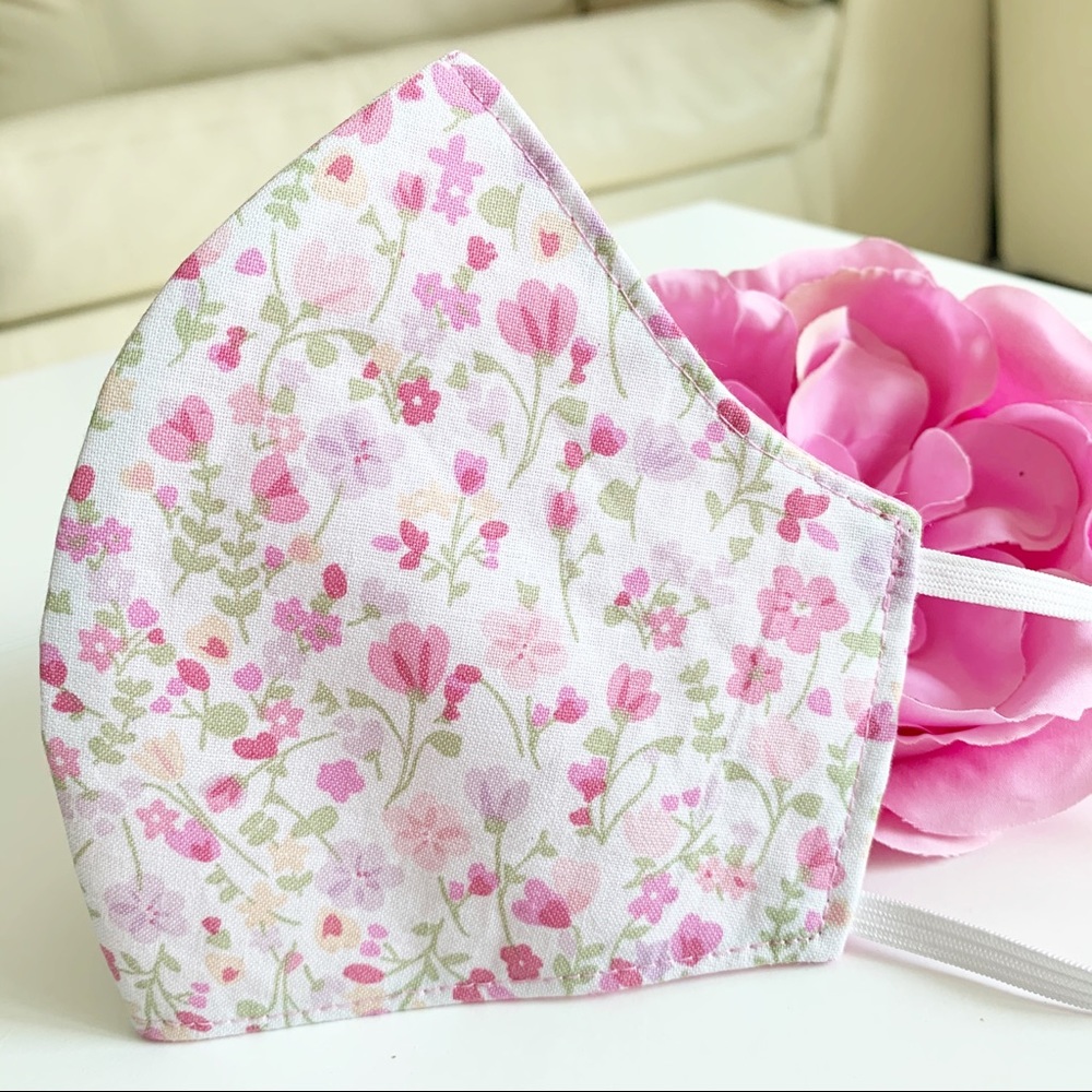 3/$25 Triple Layer Handmade Face Mask